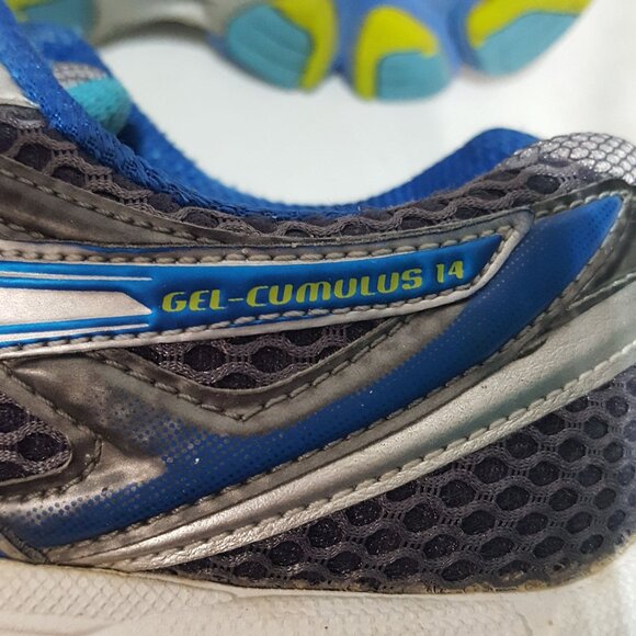 Asics Size 6 Low Top Lace Up Athletic shoes Gel Cumulus Blue - Picture 11 of 11